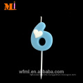 In Time Shipping Cake Decoration Light Blue Jumbo Number Cake Candle